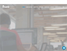 Tablet Screenshot of fiveocean.net